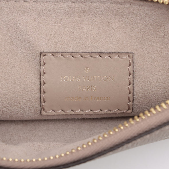 Louis Vuitton Tourterelle Bicolour Monogram Empreinte Leather NeoNoe MM [Rented Out)