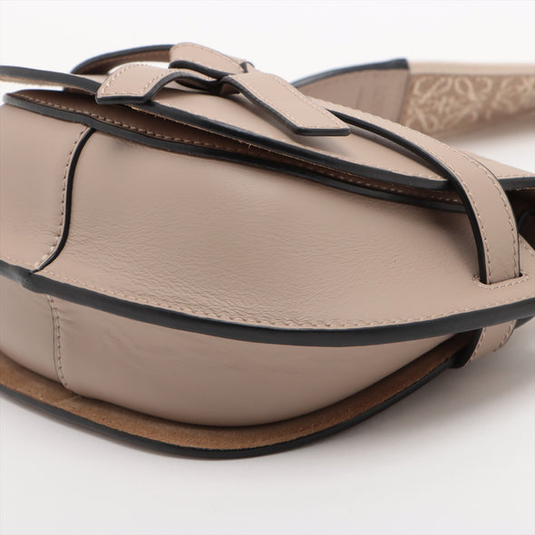 Loewe Sand Calf Leather Mini Gate Bag [Clearance Sale]