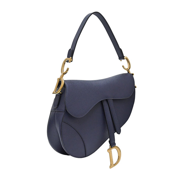 Blue Saddle Calfskin Bag (Rented Out)