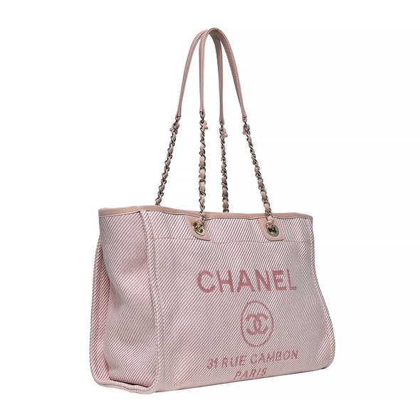 Pink Deauville Shopping Tote (Rented Out)