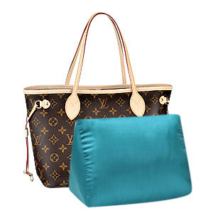 Turquoise Satin Bag Pillow