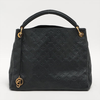 Louis Vuitton Noir Monogram Empreinte Leather Artsy MM [Clearance Sale]