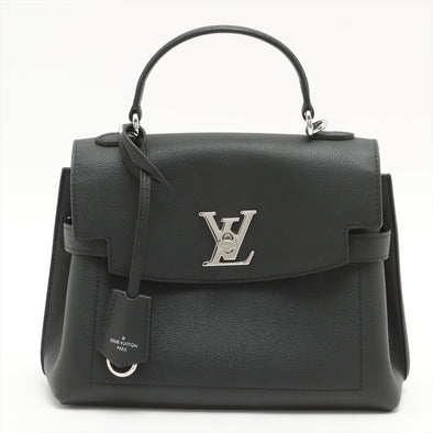 Louis Vuitton Black Leather LockMe Ever BB [Clearance Sale]