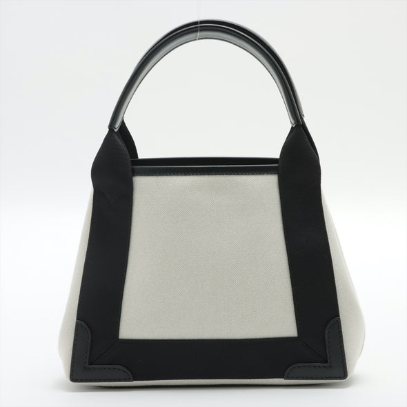 Balenciaga Black / White XS Navy Tote Bag [Clearance Sale]