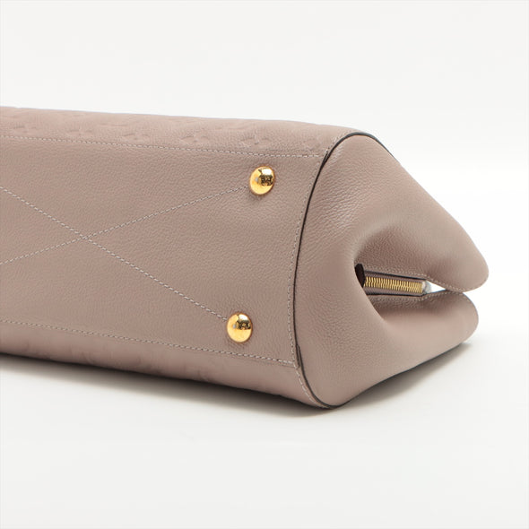 Louis Vuitton Beige Monogram Empreinte Leather Montaigne MM [Clearance Sale]
