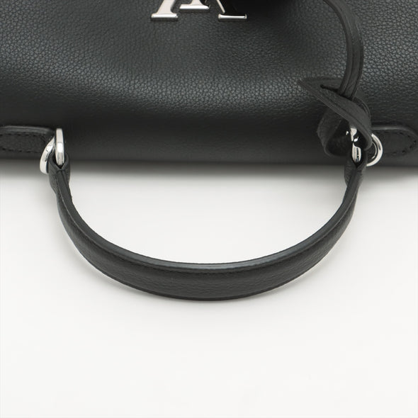 Louis Vuitton Black Leather LockMe Ever BB [Clearance Sale]