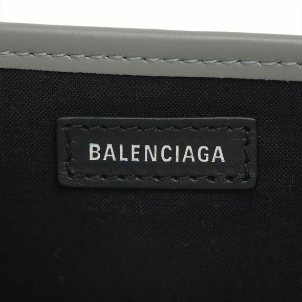 Balenciaga Grey Navy Small Cabas [Clearance Sale]