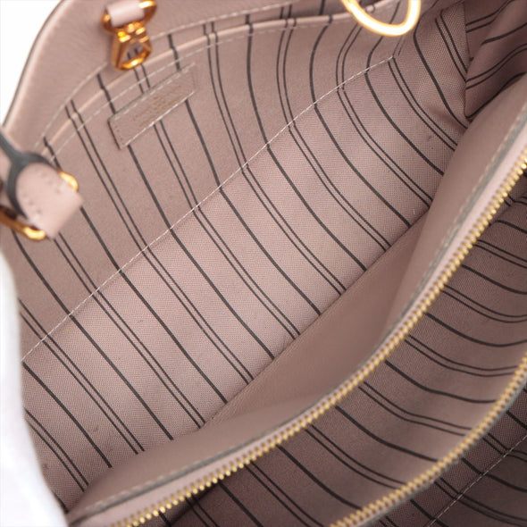 Louis Vuitton Beige Monogram Empreinte Leather Montaigne MM [Clearance Sale]