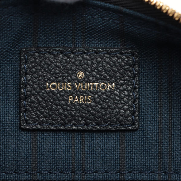 Louis Vuitton Noir Monogram Empreinte Leather Speedy Bandouliere 25 [Clearance Sale]