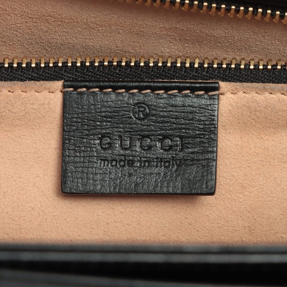 Gucci Black Leather Horsebit 1955 Shoulder Bag [Clearance Sale]