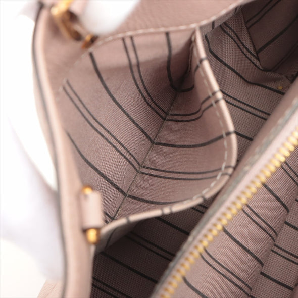 Louis Vuitton Beige Monogram Empreinte Leather Montaigne MM [Clearance Sale]