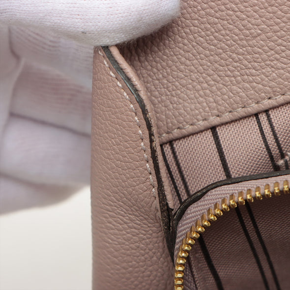 Louis Vuitton Beige Monogram Empreinte Leather Montaigne MM [Clearance Sale]