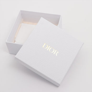 Gray Dior Oblique Jacquard Saddle Lotus Wallet