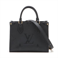 Louis Vuitton Black Empreinte Leather OnTheGo PM [4-Month Instalment Plan]