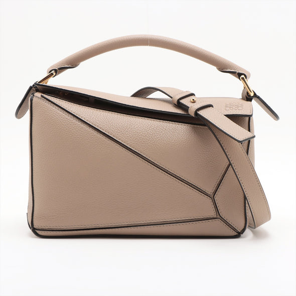 Loewe Sand Leather Small Puzzle Bag [Clearance Sale]