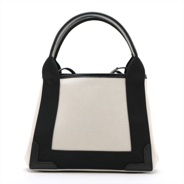 Balenciaga Black / White Navy Cabas XS [Clearance Sale]