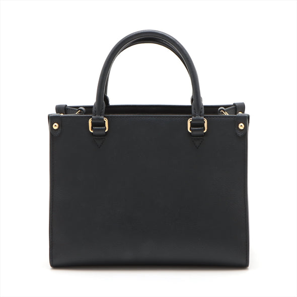 Louis Vuitton Black Smooth Grained Calfskin Leather Lock & Go [Clearance Sale]