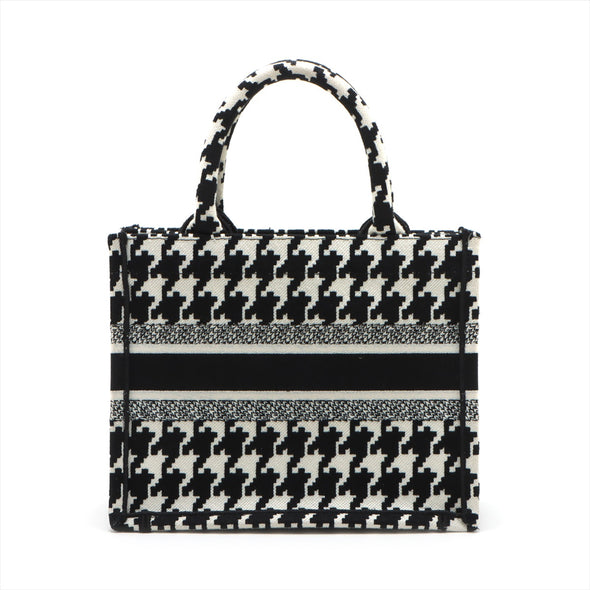 Christian Dior Black X White Canvas Small Book Tote [Clearance Sale]