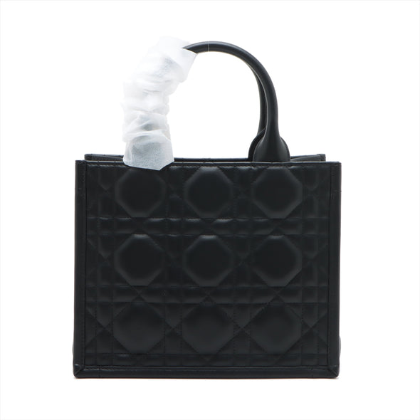 Christian Dior Black Leather Small Book Tote [Clearance Sale]