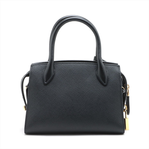 Prada Nero Saffiano Leather Small Kristen Bag [Clearance Sale]