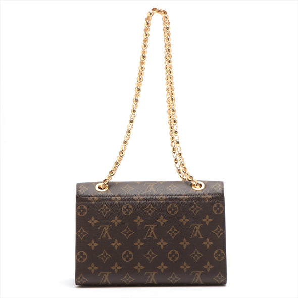 Louis Vuitton Noir Monogram Victoire Chain Shoulder Bag [Clearance Sale]
