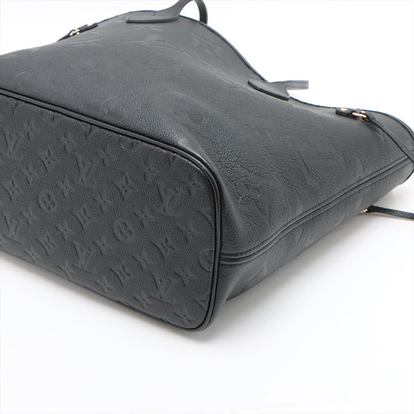 Louis Vuitton Noir Monogram Empreinte Leather Neverfull MM [4-Month Instalment Plan]