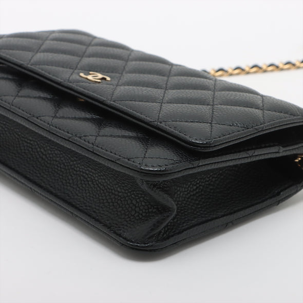 Chanel Classic Caviar Calfskin Wallet On Chain [Clearance Sale]