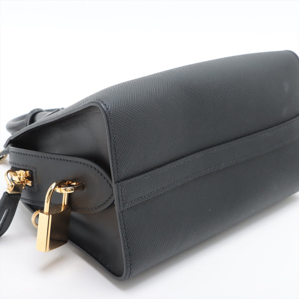 Prada Nero Saffiano Leather Small Kristen Bag [Clearance Sale]