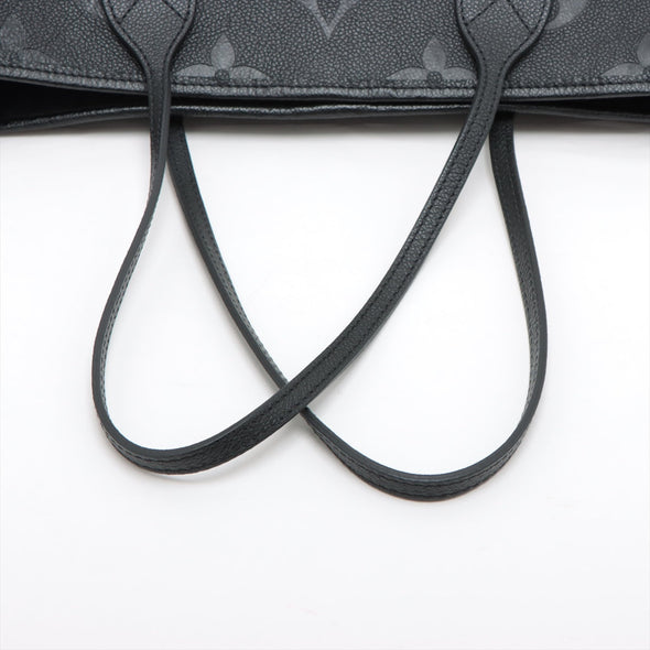 Louis Vuitton Noir Monogram Empreinte Leather Neverfull MM [4-Month Instalment Plan]