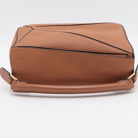 Loewe Tan Classic Calfskin Leather Puzzle Bag [Clearance Sale]