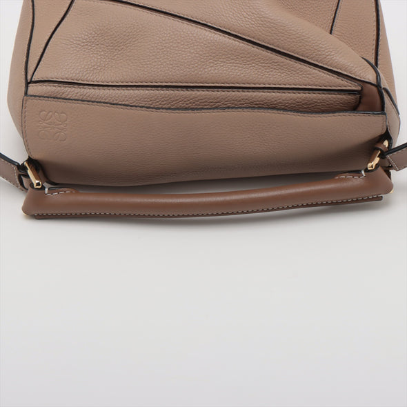 Loewe Sand Calfskin Leather Small Puzzle Bag [Clearance Sale]