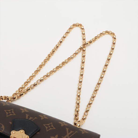 Louis Vuitton Noir Monogram Victoire Chain Shoulder Bag [Clearance Sale]
