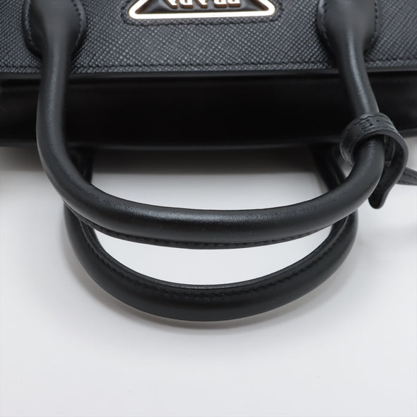 Prada Nero Saffiano Leather Small Kristen Bag [Clearance Sale]