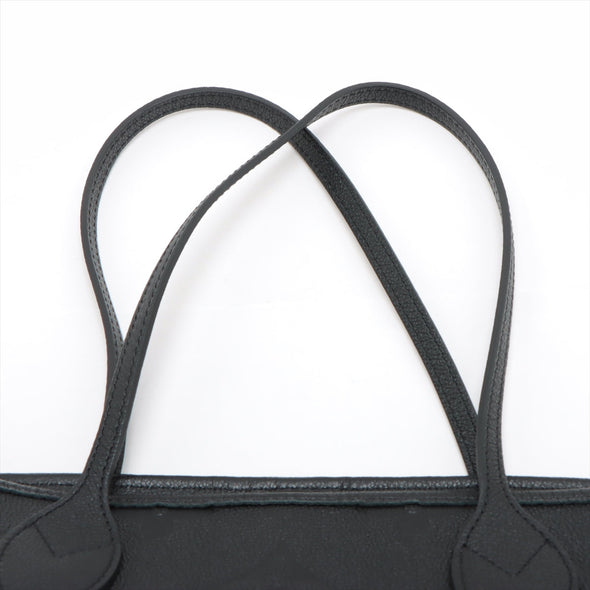 Louis Vuitton Noir Monogram Empreinte Leather Neverfull MM [4-Month Instalment Plan]