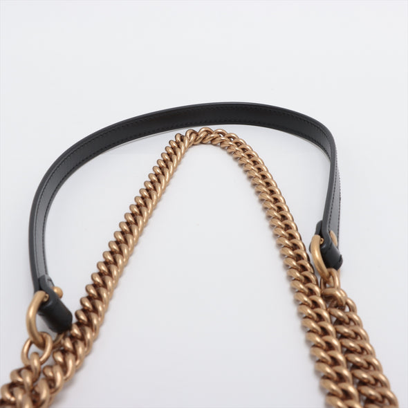 Gucci Black Leather GG Marmont Matelasse Mini Bag [Clearance Sale]