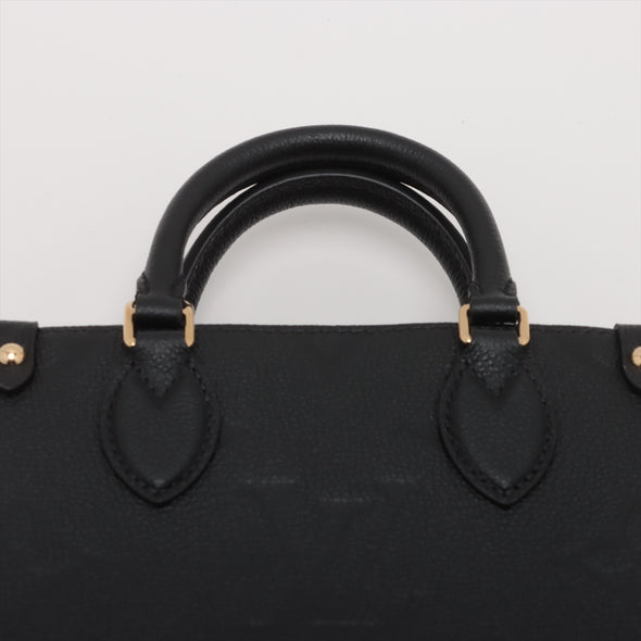 Louis Vuitton Noir Monogram Empreinte Leather OnTheGo BB [Clearance Sale]