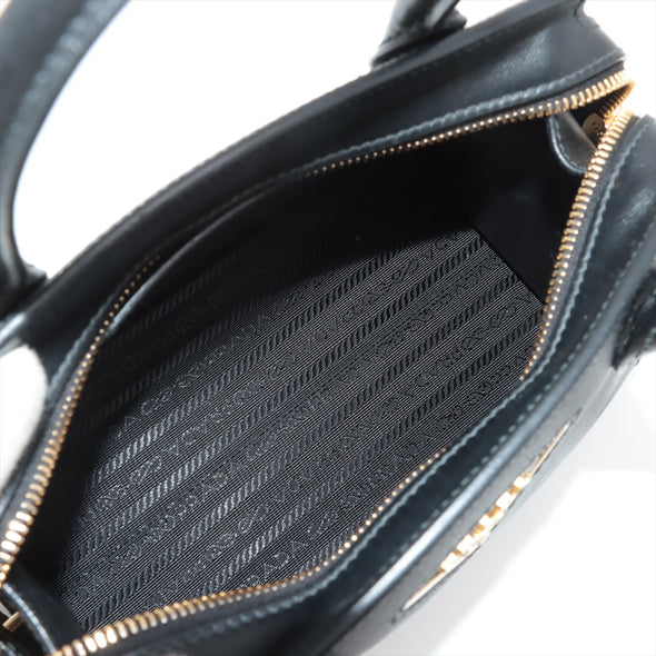 Prada Nero Saffiano Leather Small Kristen Bag [Clearance Sale]