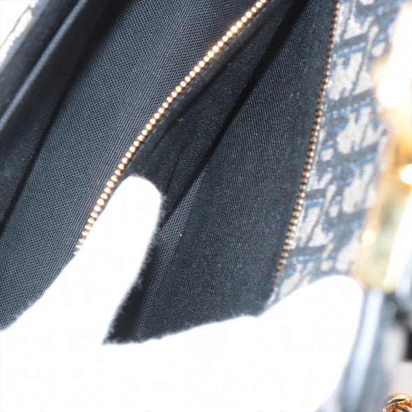 Christian Dior Blue Dior Oblique Jacquard 30 Montaigne Bag [Clearance Sale]