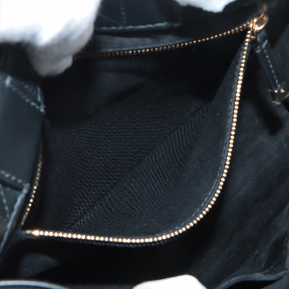Christian Dior Black Leather Small Book Tote [Clearance Sale]