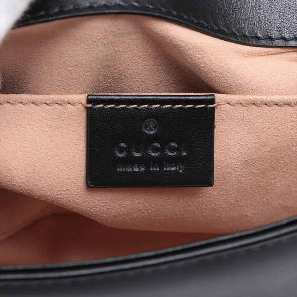 Gucci Black Leather GG Marmont Matelasse Mini Bag [Clearance Sale]