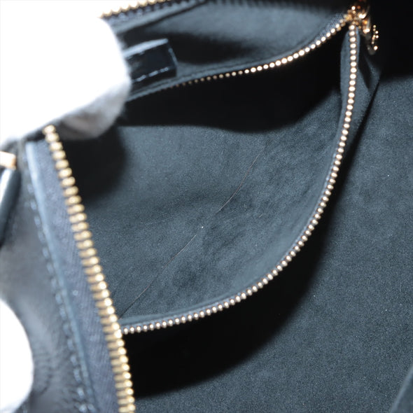 Louis Vuitton Noir Monogram Empreinte Leather Speedy Bandouliere 25 [Clearance Sale]