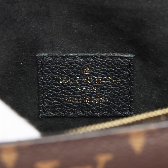 Louis Vuitton Noir Monogram Victoire Chain Shoulder Bag [Clearance Sale]