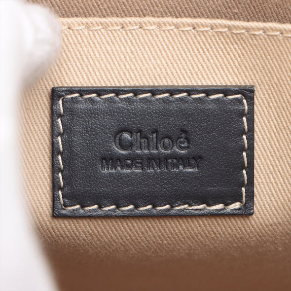 Chloe Black Beige Woody Small Tote Bag [Clearance Sale]