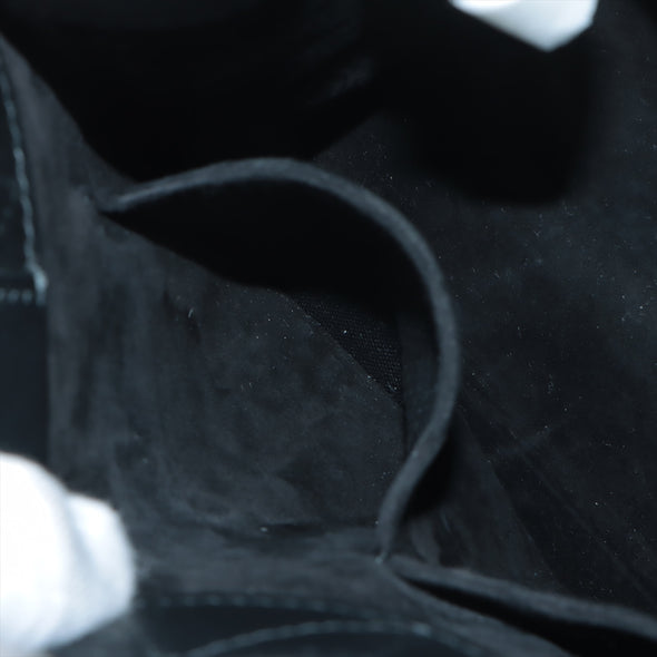 Christian Dior Black Leather Small Book Tote [Clearance Sale]