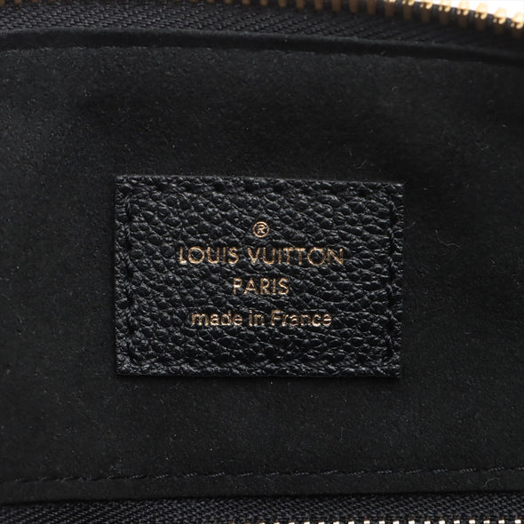 Louis Vuitton Noir Monogram Empreinte Leather Speedy Bandouliere 25 [Clearance Sale]