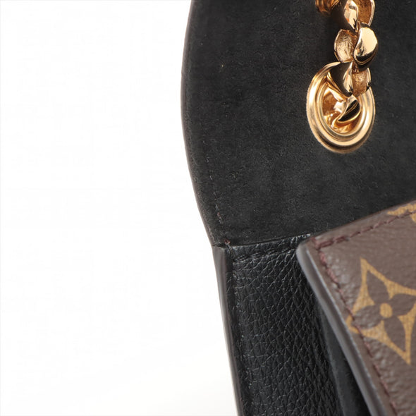 Louis Vuitton Noir Monogram Victoire Chain Shoulder Bag [Clearance Sale]