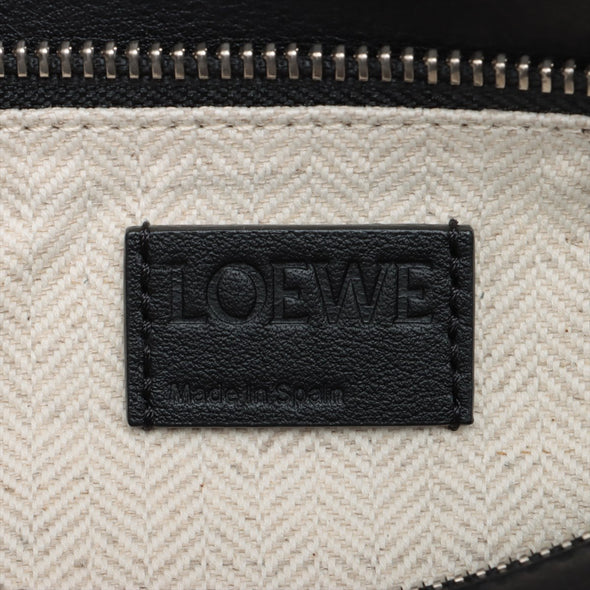 Loewe Black Leather Small Puzzle Bag [Clearance Sale]