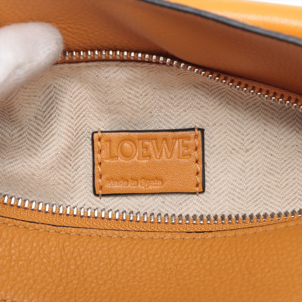 Loewe Yellow Leather Small Puzzle Bag [Clearance Sale]