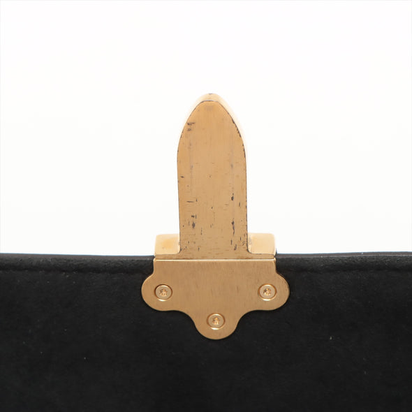 Louis Vuitton Noir Monogram Victoire Chain Shoulder Bag [Clearance Sale]