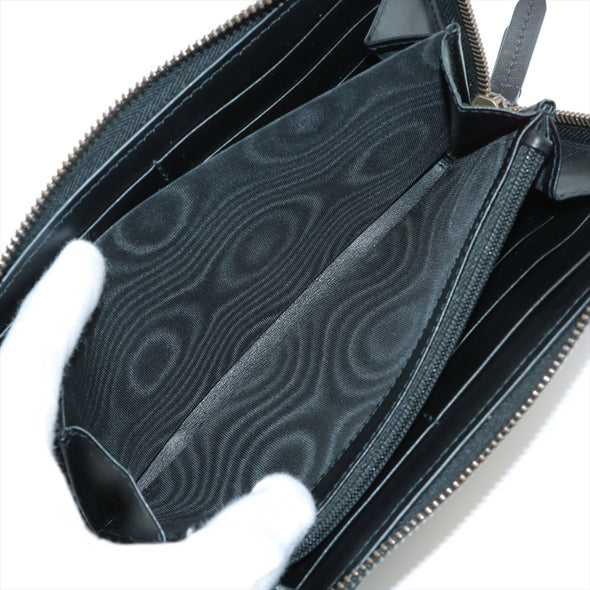 Gucci Black GG Marmont Matelasse Zip Around Wallet [Clearance Sale]